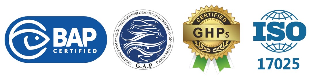 BAP Certified, G.A.P, GHPs and ISO 17025 certifications